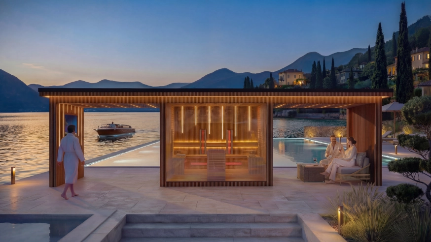 iSauna Design wellness dom