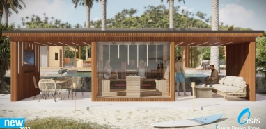 exterierová sauny dom