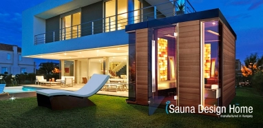 Exteriérová kombinovaná sauna Exteriérová kombinovaná sauna
